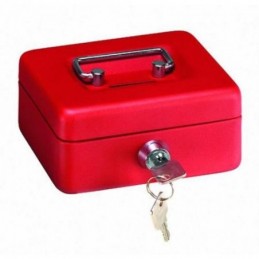 CAJA CAUDALES ELEGANT ROJO...