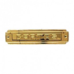 PLACA BUZON 220X50 LATON...