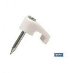 GRAPA CABLE PLANO 2X1 50 UDS.