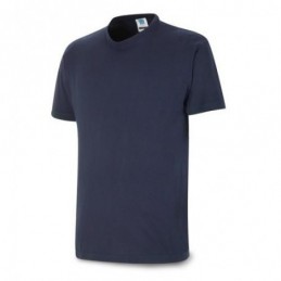 CAMISETA ALGODON AZUL T.L...